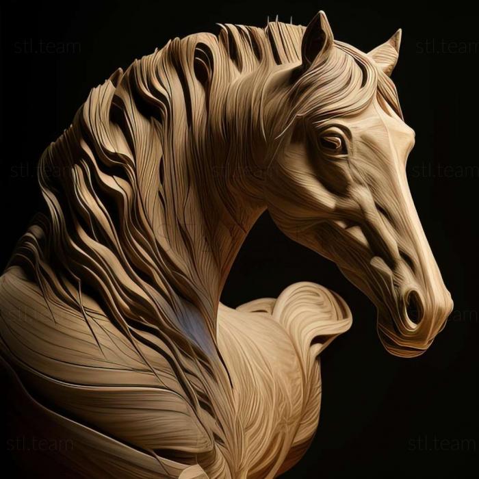 3D модель Equus hemionus kulan (STL)